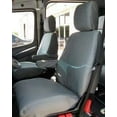 thumbnail image 2 of D1313 2002-2011 Dodge Sprinter Passenger Van Front Bucket Seats Gray Twill, 2 of 2