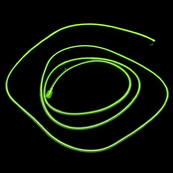 LEORX Car Decoration Accessory Interior Car Light Green ABS 1Pcs