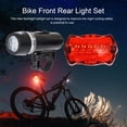 thumbnail image 2 of Juego de luces traseras delanteras para bicicleta, faro LED para bicicleta, linterna trasera Irfora Luz de la bici, 2 of 6