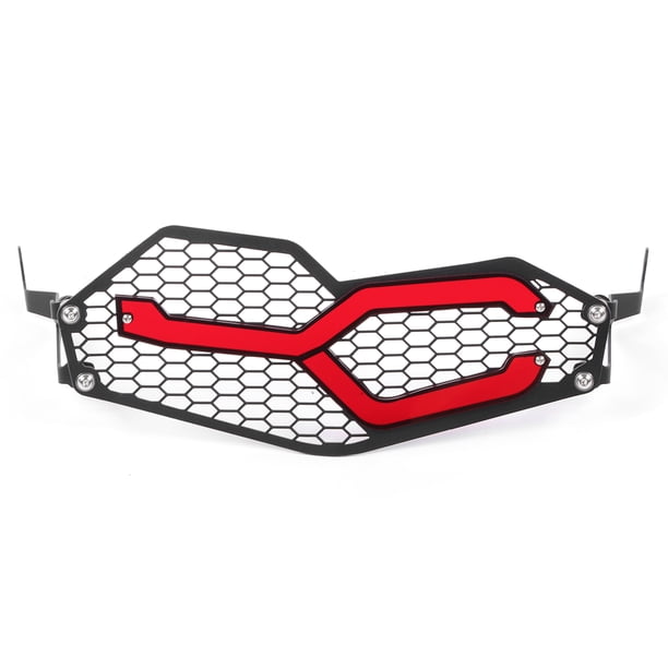 Protector de faros de motocicleta, protector de rejilla de faros de motocicleta, cubierta de faro, funda protectora de faros, confiable y duradera