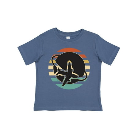 

Inktastic Airplane Trip Vintage Travel Gift Toddler Boy or Toddler Girl T-Shirt