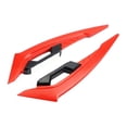 thumbnail image 3 of Dickly 2 Pieces Motorcycle Side Winglets Maintenance Stylish Modification Accessory red, 3 of 7