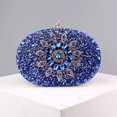 thumbnail image 2 of Bolso de mano de diseñador con diamantes para mujer, conjunto de bolso para fiesta, cena, boda, banquete, todo en uno, para mujer, 2 of 5