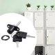 thumbnail image 2 of Push Plunger Lock Zinc Alloy Plunger Lock Portable Cylinder Head Cabinet Lock Drawer Lock Cabinet Plunger Lock for Desk Locker, 2 of 5