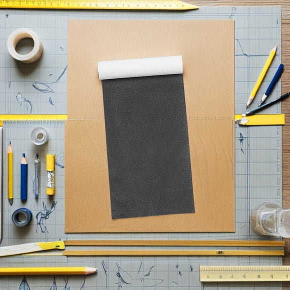 unbranded Accesorio Para Skateboard Grip Antideslizante De Material PVC Para Uso Diario Negro