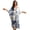 Blue Flower White, variant on Kaftan Dresses for Women V Neck Long Coverups Women Summer Caftan Coverups Dress Kimono Beach Vacation Wear Hawaiian Dresses for Holiday Trip Vacation, Peacock Feather Print Green Beige