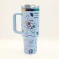 thumbnail image 5 of MINISO Hello Kitty Tasse Isolée en Acier Inoxydable avec Poignée Paille Grande Capacité Thermos Boissons Coca Tasse à Café, 5 of 5