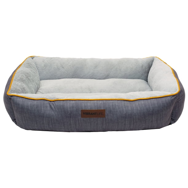 Vibrant Life Large Lounger - Gray Denim