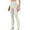 White, variant on Timegard Yoga Leggings for Women High Waist Athletic Workout Running Pants Skinny Trousers Solid Color