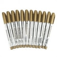 thumbnail image 1 of 12Pcs Marker Pens, Acrylic Painter Marker Pen Painting Drawing Sketching Highlighting Underlining Felt Tip Pens for School Office Art Supplies, 1 of 8