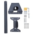 thumbnail image 2 of Soporte De Techo Rectangular Para Satélite, Capacidad De Carga De 300 Libras, Soporte Completo Para Poste De Satélite Rectangular Resistente Para Antena Parabólica Estándar, 2 of 7