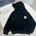 thumbnail image 4 of Favoffer Winter Unisex Kids Panda-Graphic Fleece-Lined Hooded Sweatshirt, Long Sleeved Warm Top - Play,Outdoor,Adventure,Lounge 1-14Y, 4 of 7