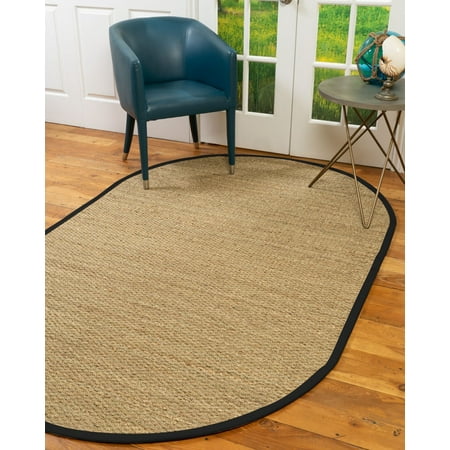 Natural Area Rugs Mayfair Seagr Rug W Extra Wide Black Border Natural Area Rugs Mayfair Seagr Rug