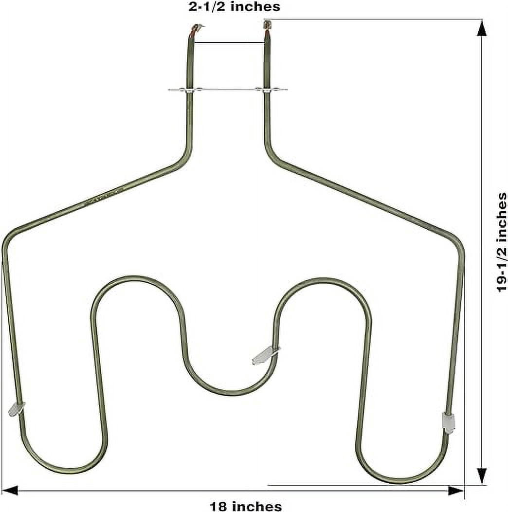WB44T10011 Oven Element Bake Element Assembly for GE Hotpoint, Replaces: WB44T10059, 820921, AP2030997,AH249286, EA249286, PS249286, B003BIGDEA