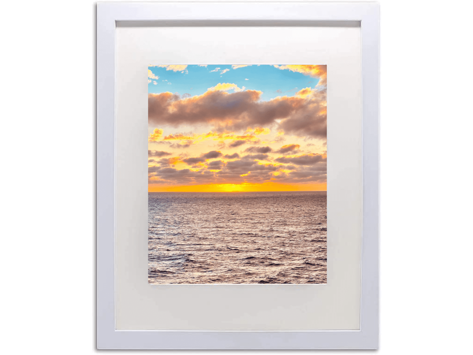 Uspridefurniture 20x24 MDF Picture Frame,Set of 5,White