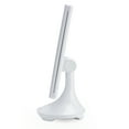 thumbnail image 6 of iHome Beauty iCVBT40 15" x 9" Trifold Tabletop Vanity Mirror with Bluetooth Speaker, White, 6 of 9