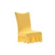 thumbnail image 1 of Elástico corto comedor sil Amarillo brilnte Gloria Cubierta De la Silla De la Silla Del Banquete, 1 of 9
