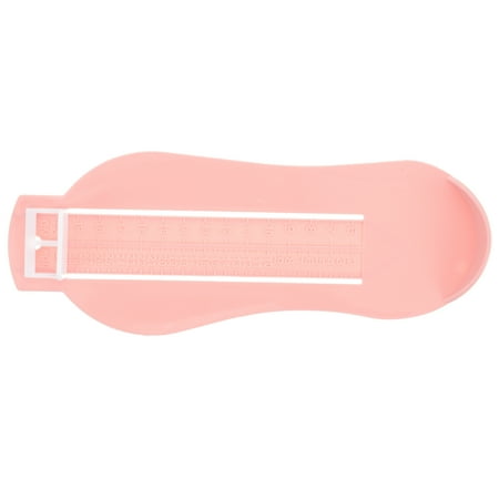 

Foot Measuring Device Baby Kids Foot Length Measure Tool Shoes Size Measuring Gauge (Pink)