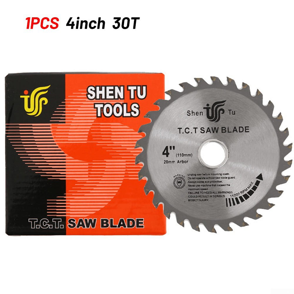 110mm Carbide Tipped Circular Saw Blade Disc For Cutting Wood 30Teeth Arbor 20mm 