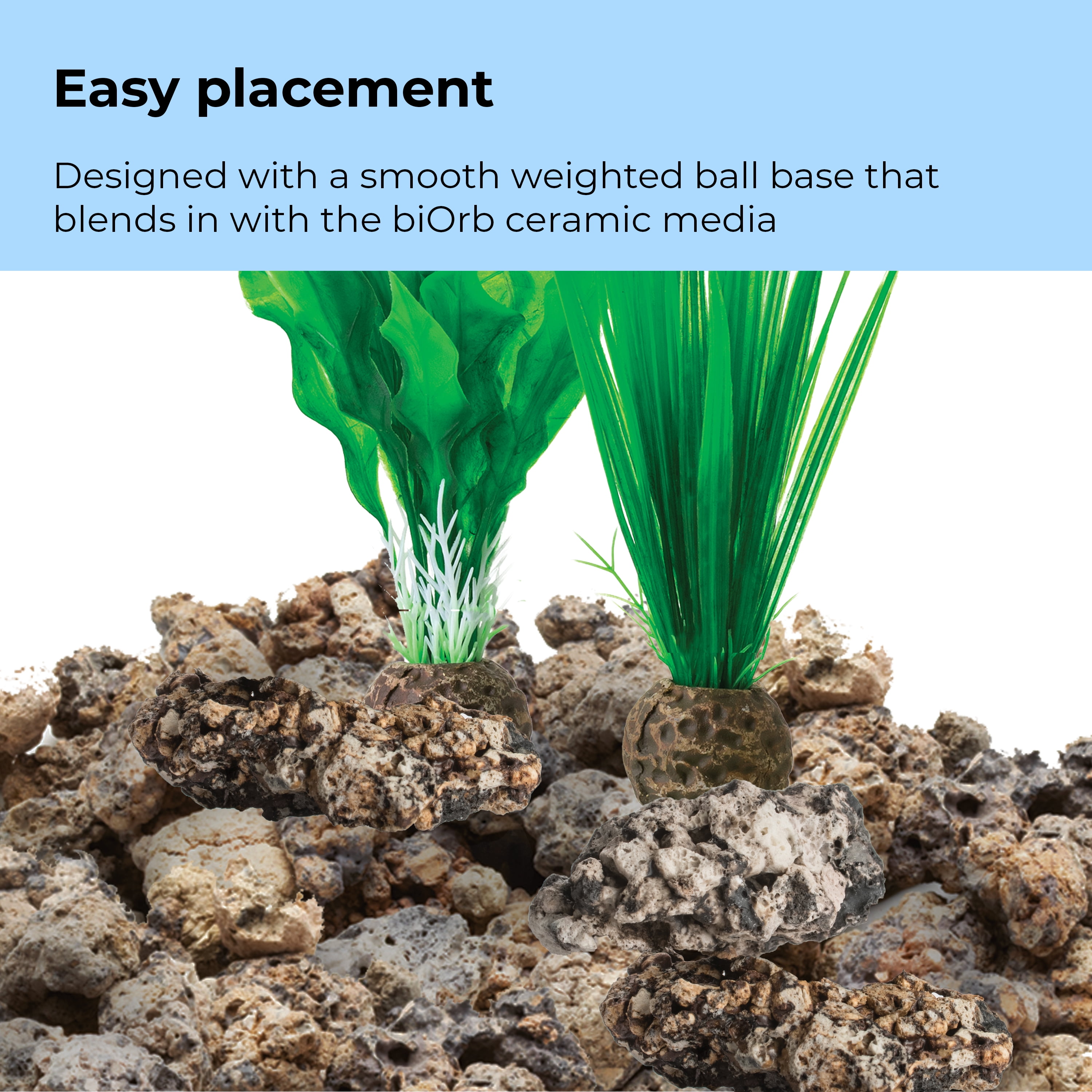 biOrb Small Green Plant Set - Aquarium Plant Decoration