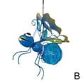 thumbnail image 5 of Solar Iron Insect Statue With LED Fairy Light Outdoor Waterproof Hanging Garden Decor, 5 of 8