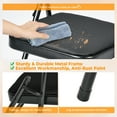 thumbnail image 3 of Homy Casa 4 Pack Folding Chairs with Padded Cushion for Wedding Party, Indoor & Outdoor Use, 3 of 13