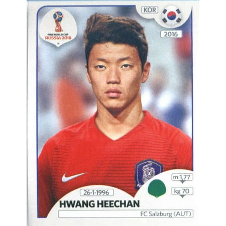 2018 Panini World Cup Stickers Russia #511 Hwang Hee-chan Korea Republic Soccer