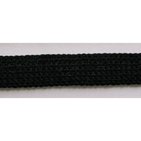 

Nylon Rope Loupe Chain Flat 10 Millimeters Black 39 Inches