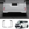 thumbnail image 4 of Car Rear Bumper Fog Light Trim Frame Cover for Suzuki,Silver, 4 of 5