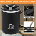 thumbnail image 6 of 17 oz Stainless Steel Insulated Coffee Mug with Handle,Double Wall Vacuum Travel Mug,Tumbler Cup with Sliding Lid, 6 of 9