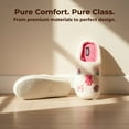 thumbnail image 5 of Kensie Womens' Slippers – Cozy House Slippers for Women, Soft and Fuzzy Indoor Slippers, 5 of 9