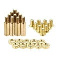thumbnail image 1 of Unique Bargains Laiton Hexagonal Mâle-Femelle Vis Écrou Kit 20 Ensembles 17mm + 6mm, 1 of 6