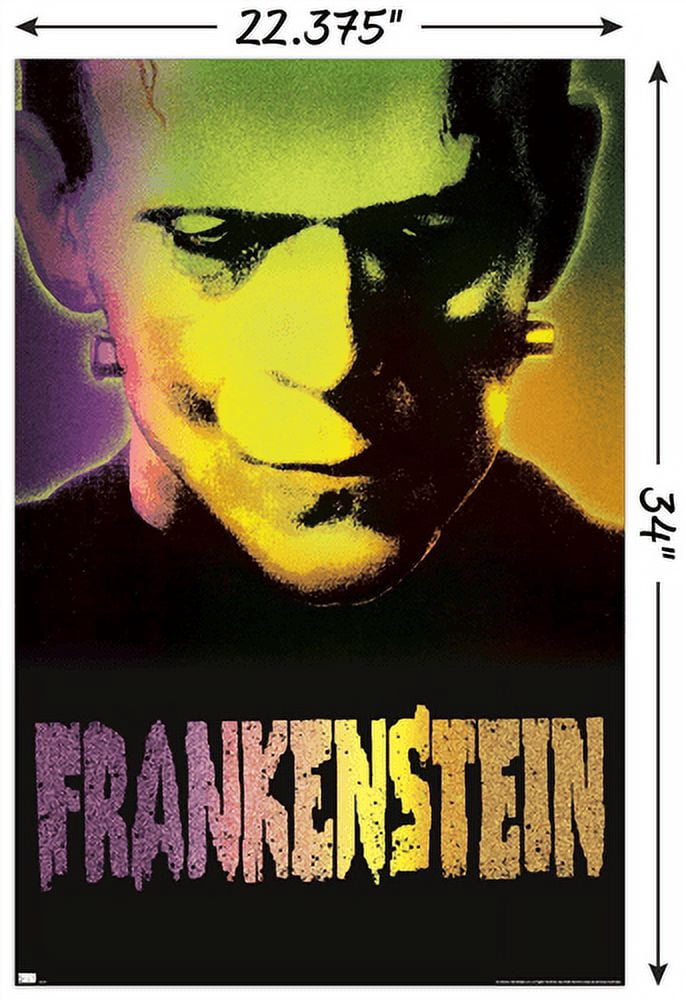 Frankenstein - Close-Up Wall Poster, 22.375" x 34"
