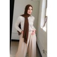 thumbnail image 3 of Premium Chiffon Hijab - Mocha, 3 of 5
