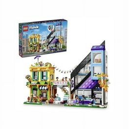 LEGO Friends Downtown Flower Design Stores 41732 Building Set Apartment Shops Toy for Ages 12 Walmart