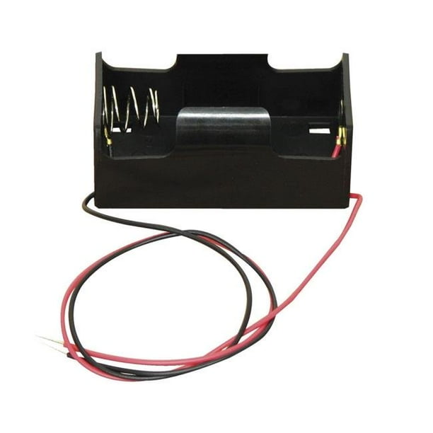 United Scientific 1366075 Plastic Single DCell Battery Holder with
