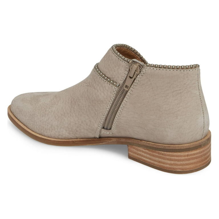 Lucky Brand Perrma Curved Topline Pinpoint Studed Moto Edge Bootie 5 Chinchilla Walmart
