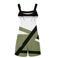 thumbnail image 5 of Clearance Under 10$! Women's Summer Comfortable Casual Suspender Printing Shorts Pocket Jumpsuit Shorts with Pockets 2025 Clothes, 5 of 5