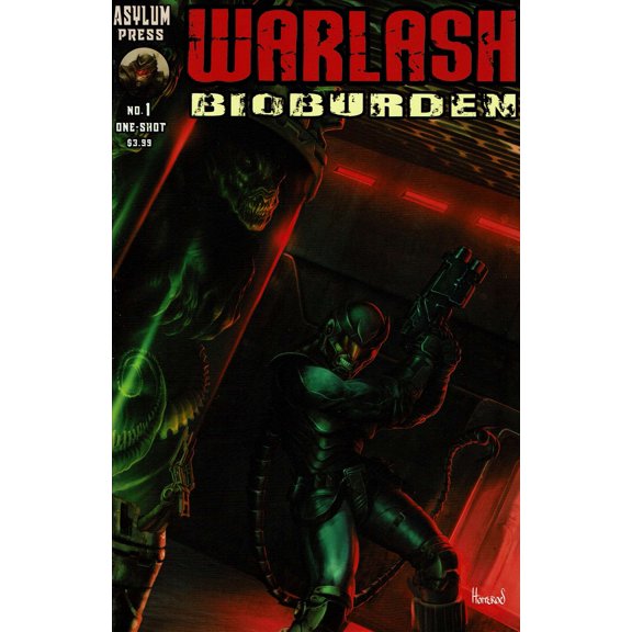 Warlash: BioBurden #1 VF ; Asylum Comic Book