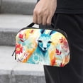 thumbnail image 2 of Kangaroo Travel Organizer Hard Drive Case Small Travel Case USB Cable Organizer - Oxford Cloth Waterproof Storage Box for Electronic Digital Products - 5.9x9.44x3.14 in, 2 of 6