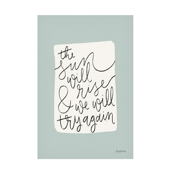 Becky Thorns 'Calm Home II' Canvas Art