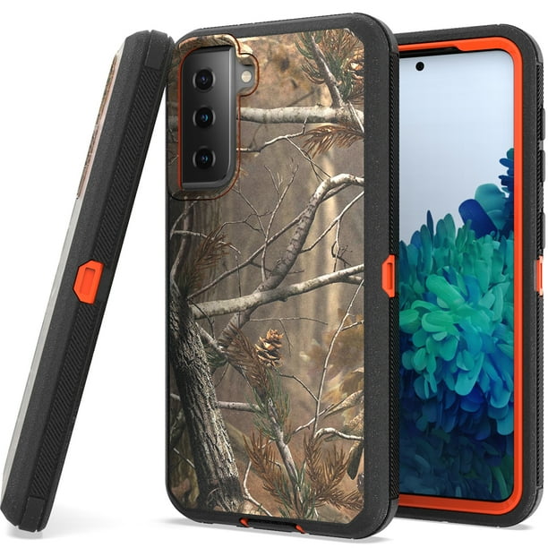 Coveron For Samsung Galaxy S21 5g Case Heavy Duty Full Body Phone Cover Camo Walmart Com Walmart Com