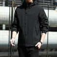 thumbnail image 4 of LOVZFMLL Vestes pour Hommes Décontractées Amples à Manches Longues avec Capuche Zippée, 4 of 7