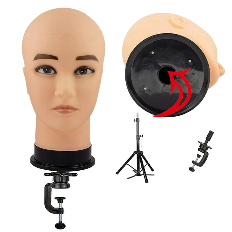 HEAD MODEL FROTH Mannequin Male Stand Hair Wig Earphone $15.48 - PicClick AU