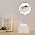 thumbnail image 1 of OULII Facial Tissue Holder Box Tissue Storage Concise Design 1Pack, 1 of 8
