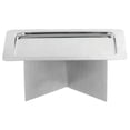 thumbnail image 6 of HUBERT Serving Tray Silver Stainless Steel - 13" L x 9" W x 3/4" H, 6 of 6