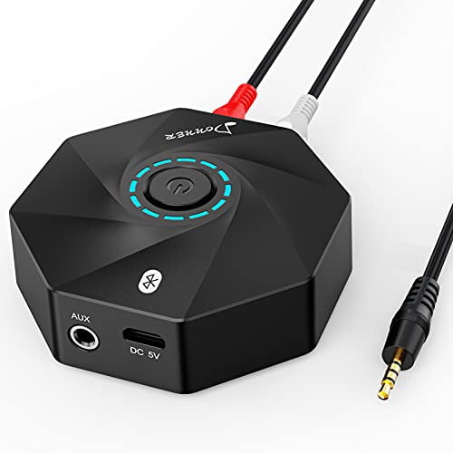 Bluetooth 5.0 Audio RCA Receiver, Add Bluetooth to old Hi-Fi system  easily! Comes with volume knob & microSD card reader. 🎶 Shop Now👉  www.stommerce.com/brr, By Stommerce