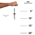 thumbnail image 3 of Woodstock Windchimes Woodstock Pocket Chakra Chime, Wind Chimes For Outside, Wind Chimes For Garden, Patio, and Outdoor Décor, 11"L, 3 of 7