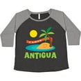 thumbnail image 3 of Inktastic I Love Antigua Women's Plus Size T-Shirt, 3 of 5