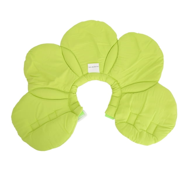 Collier Elizabeth pour Chien, Collier de Récupération pour Animaux Réglable Léger Respirant Design à Crochets et Boucles pour Post-Chirurgie YLSB05 Rose, YLSB06 Vert, YLSB08 Violet